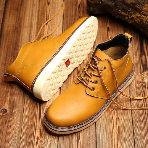 Boots - chaussures en PU ronde pour hiver - loisir - semelle caoutchouc - Ref 953803