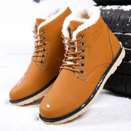 Boots - chaussures en PU ronde pour hiver - loisir - Ref 953962