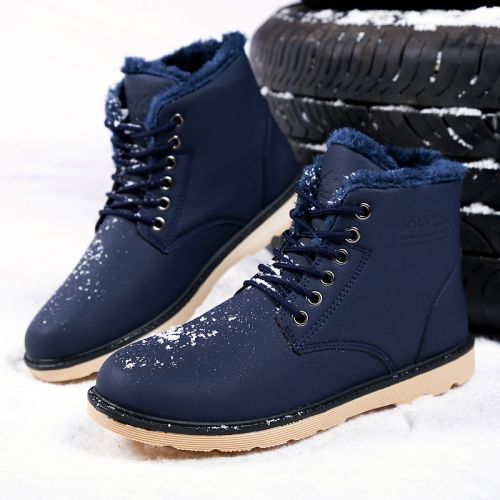 Boots - chaussures en PU ronde pour hiver - loisir - Ref 954103