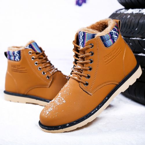 Boots - chaussures en PU ronde pour hiver - loisir - Ref 954117