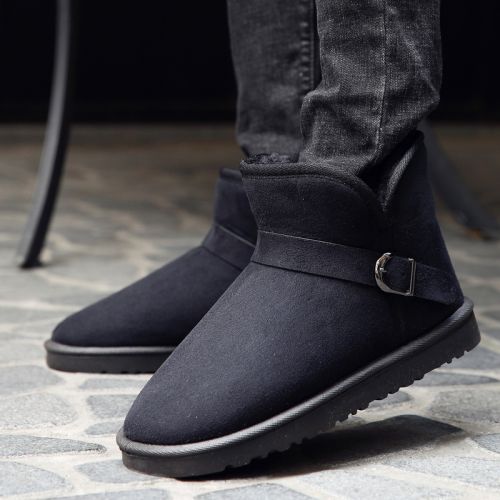 Boots - chaussures en ronde pour hiver - semelle caoutchouc - Ref 954169