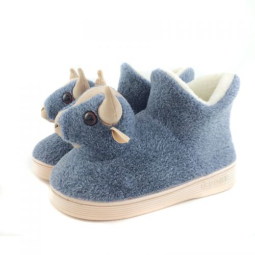 Boots - chaussures en ronde pour hiver - tendance des jeunes - semelle plastique - Ref 954175