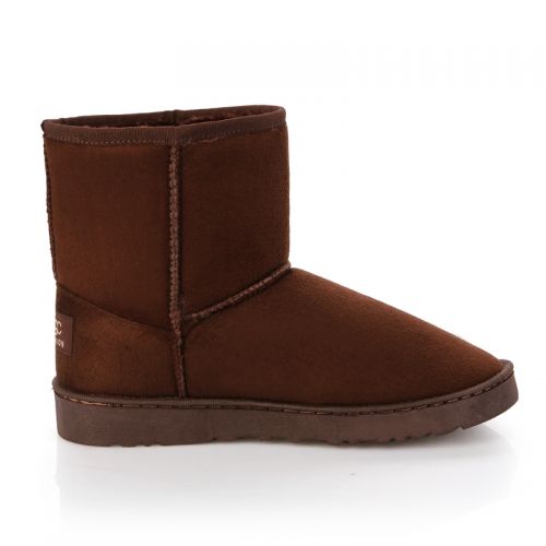 Boots - chaussures en ronde pour hiver - loisir - semelle plastique - Ref 954227