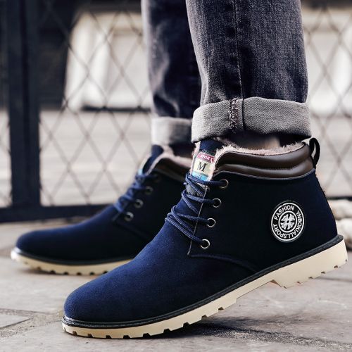 Boots - chaussures en ronde pour hiver - loisir - semelle caoutchouc - Ref 954503