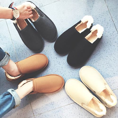 Boots - chaussures en Microfiber ronde pour hiver - tendance des jeunes - semelle EVA - Ref 954563