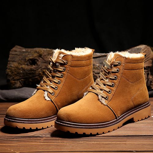 Boots - chaussures en ronde pour hiver - loisir - semelle caoutchouc - Ref 954571