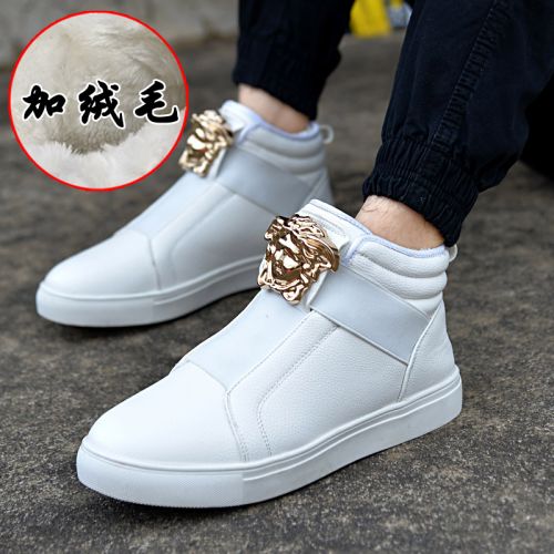 Boots - chaussures en Microfiber ronde pour hiver - Angleterre - semelle caoutchouc - Ref 954606