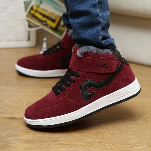 Boots - chaussures en ronde pour hiver - loisir - semelle caoutchouc - Ref 954646