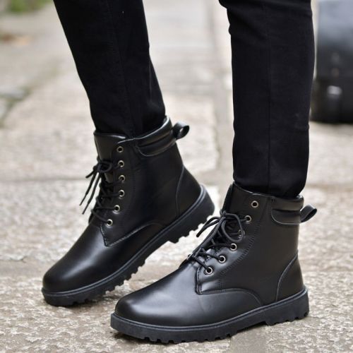 Boots - chaussures en PU pointu pour printemps - loisir - semelle PVC - Ref 954673