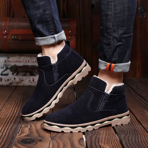 Boots - chaussures en ronde pour hiver - loisir - semelle plastique - Ref 954745