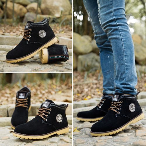Boots - chaussures en ronde pour hiver - loisir - semelle plastique - Ref 954748