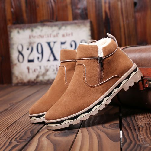Boots - chaussures en ronde pour hiver - loisir - semelle plastique - Ref 954752