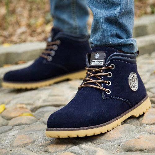 Boots - chaussures en DSKATE ronde pour hiver - loisir - semelle caoutchouc - Ref 954757