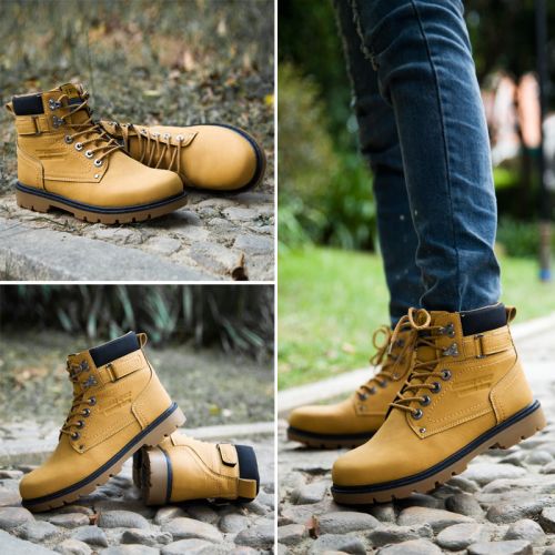 Boots - chaussures en PU DSKATE tête carrée pour hiver - loisir - semelle plastique - Ref 954763