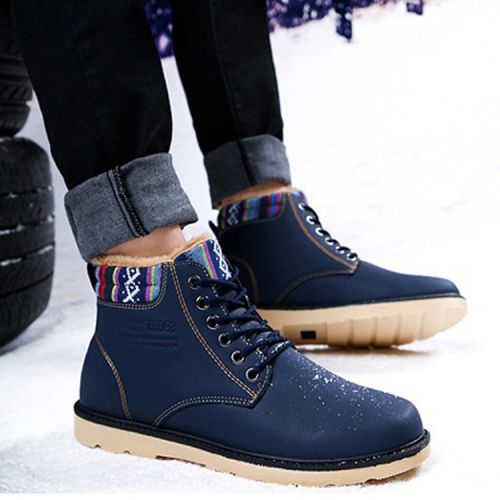 Boots - chaussures en ronde pour hiver - loisir - semelle caoutchouc - Ref 954793