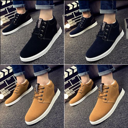 Boots - chaussures en Nubuck ronde pour hiver - loisir - semelle polyuréthane - Ref 954802