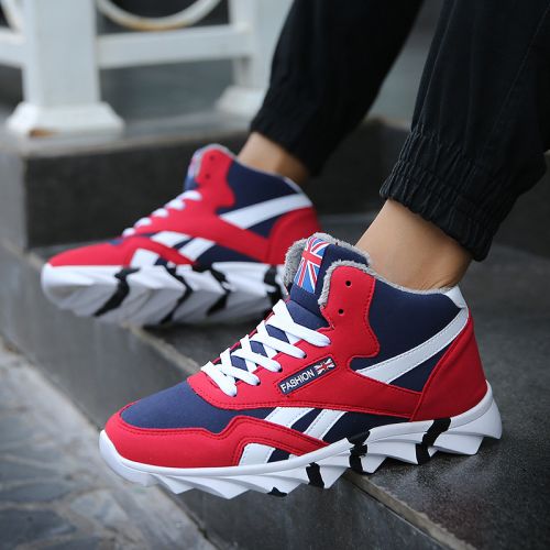 Boots - chaussures en de vache ronde pour hiver - loisir - semelle caoutchouc - Ref 954969