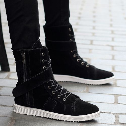 Boots - chaussures en ronde pour printemps - semelle caoutchouc - Ref 954992