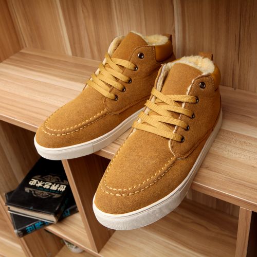 Boots - chaussures en ronde pour hiver - tendance des jeunes - semelle caoutchouc - Ref 955002