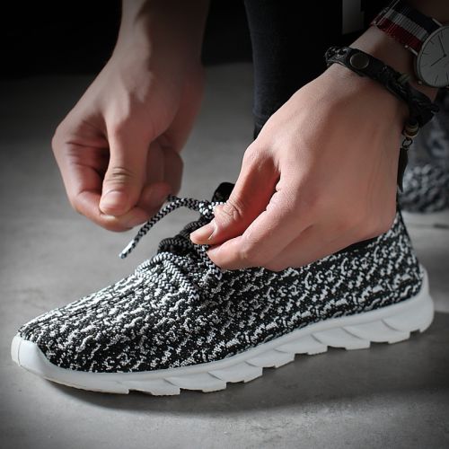 Boots - chaussures en toile ronde pour printemps - loisir - semelle caoutchouc - Ref 955003