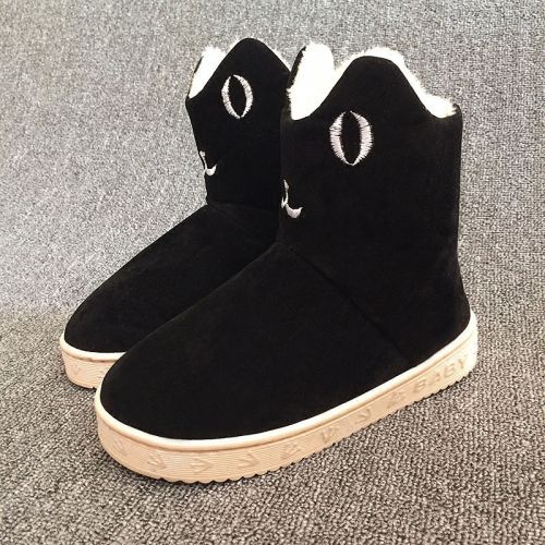 Boots - chaussures en ronde pour hiver - tendance des jeunes - semelle plastique - Ref 955024