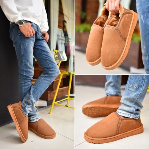 Boots - chaussures en ronde pour hiver - tendance des jeunes - semelle caoutchouc - Ref 955068