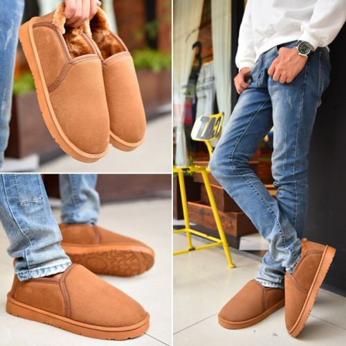 Boots - chaussures en ronde pour hiver - tendance des jeunes - semelle caoutchouc - Ref 955154