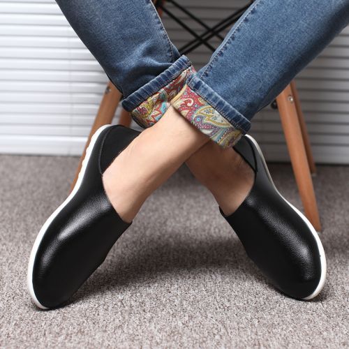 Boots - chaussures en PU ronde pour hiver - loisir - semelle PVC - Ref 955180