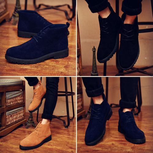 Boots - chaussures en ronde pour printemps - japonais - semelle caoutchouc - Ref 955234