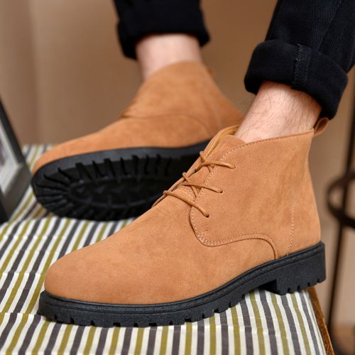 Boots - chaussures en ronde pour printemps - japonais - semelle caoutchouc - Ref 955244