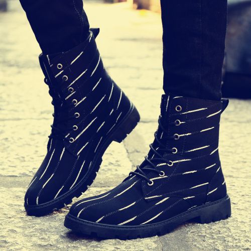 Boots - chaussures en PU pointu pour printemps - loisir - semelle PVC - Ref 955257