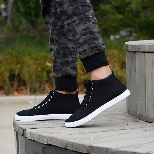 Boots - chaussures en toile ronde pour hiver - loisir - semelle caoutchouc - Ref 955382