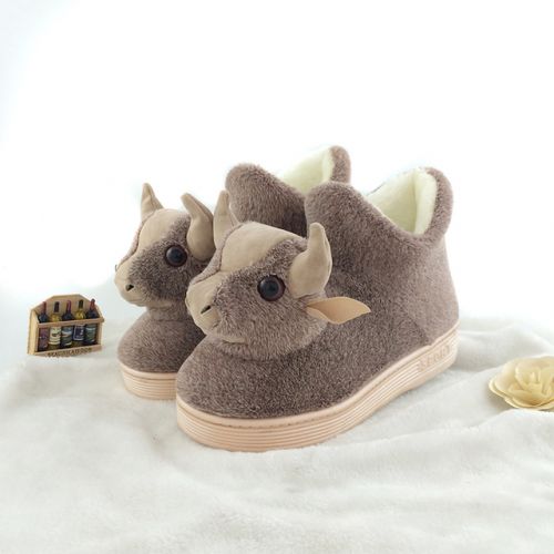 Boots - chaussures en ronde pour hiver - tendance des jeunes - semelle plastique - Ref 955423