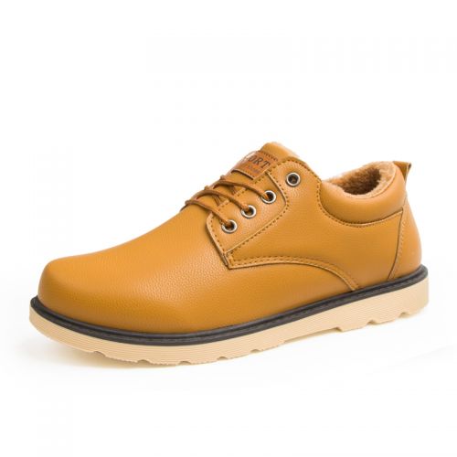 Boots - chaussures en Microfiber ronde pour hiver - loisir - semelle caoutchouc - Ref 955452