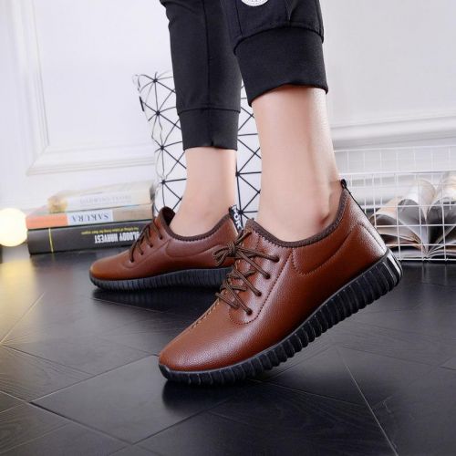 Boots - chaussures en PU ronde pour hiver - loisir - semelle caoutchouc - Ref 955458