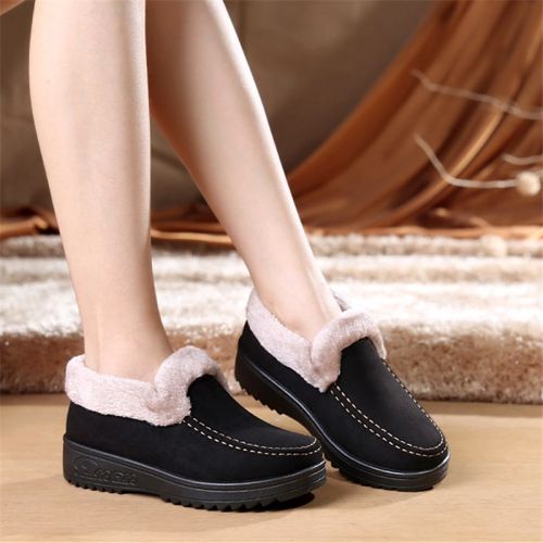 Boots - chaussures en ronde pour hiver - loisir - semelle caoutchouc - Ref 955459
