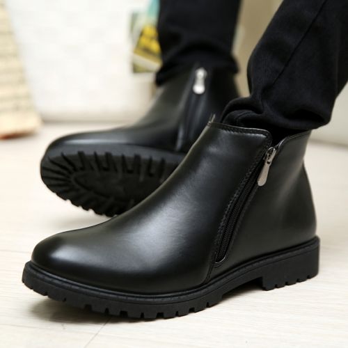 Boots - chaussures en PU ronde pour été - semelle caoutchouc - Ref 955491