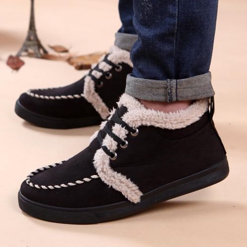 Boots - chaussures en coton ronde pour hiver - loisir - semelle fond composite - Ref 955510