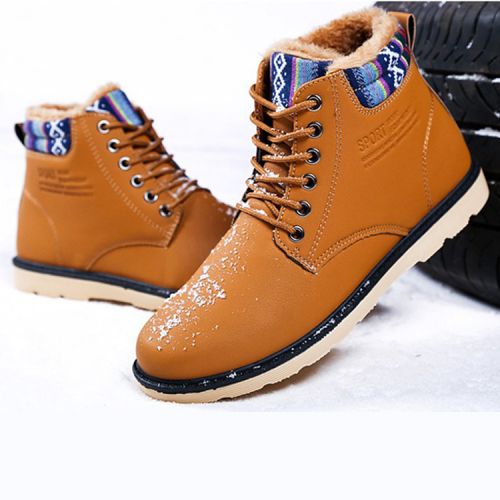 Boots - chaussures en PU ronde pour hiver - loisir - Ref 955547