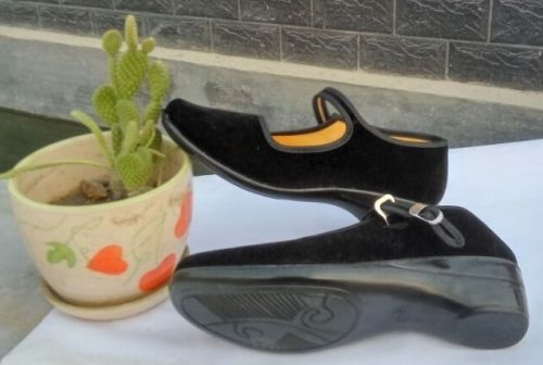 Boots - chaussures en plancher de cuir, En plus de de vache, - semelle polyuréthane - Ref 955576