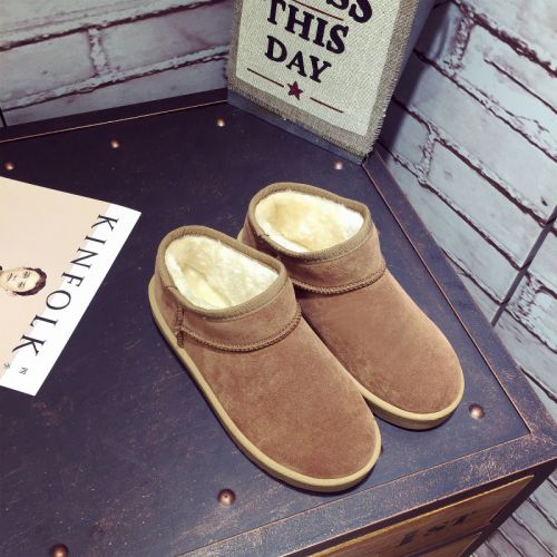 Boots - chaussures en ronde pour hiver - tendance des jeunes - semelle caoutchouc - Ref 955634