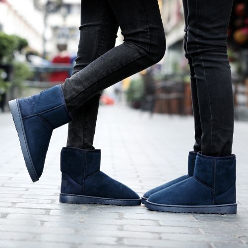 Boots - chaussures en ronde pour hiver - loisir - semelle caoutchouc - Ref 955681