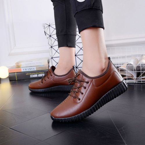 Boots - chaussures en PU ronde pour hiver - loisir - semelle caoutchouc - Ref 955692