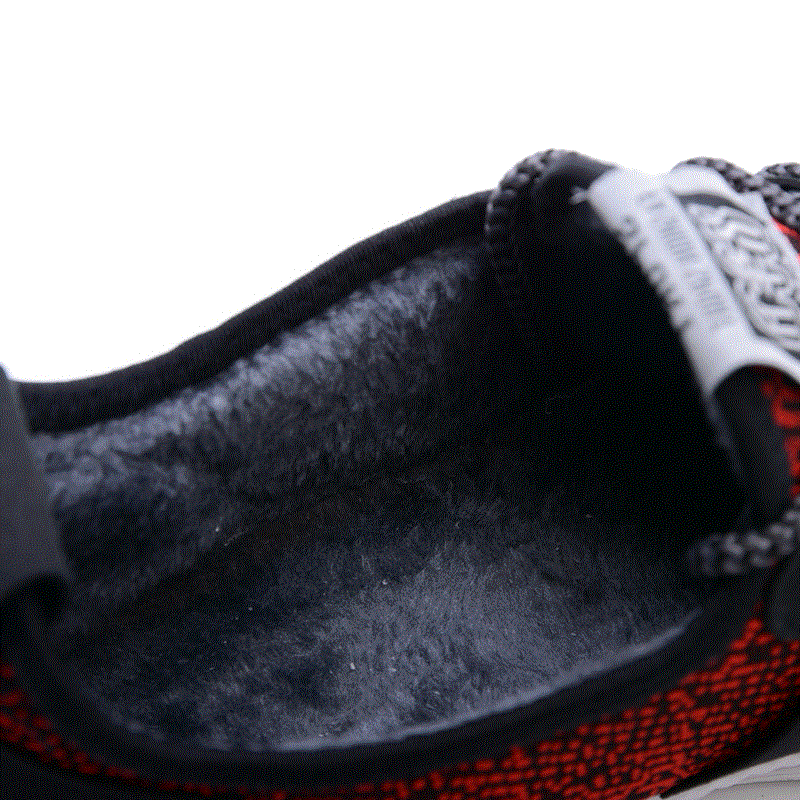 Boots - chaussures en coton ronde pour hiver - loisir - semelle PVC - Ref 955823