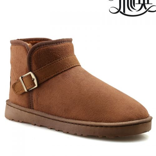 Boots - chaussures en ronde pour hiver - tendance des jeunes - semelle caoutchouc - Ref 955846