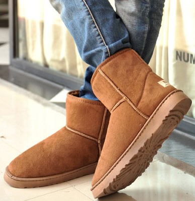 Boots - chaussures en ronde pour hiver - loisir - semelle caoutchouc - Ref 955874