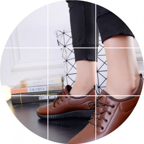 Boots - chaussures en PU ronde pour hiver - loisir - semelle caoutchouc - Ref 955910