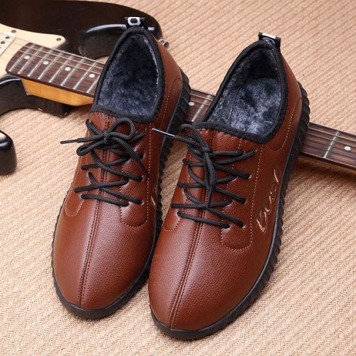 Boots - chaussures en PU ronde pour hiver - loisir - semelle fond composite - Ref 955945