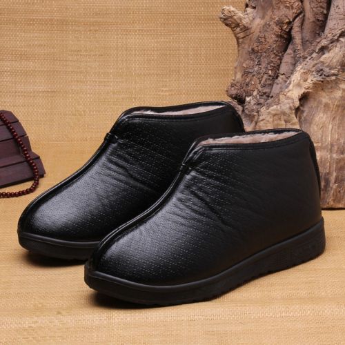Boots - chaussures en PU ronde pour hiver - national Wind - semelle fond composite - Ref 955955