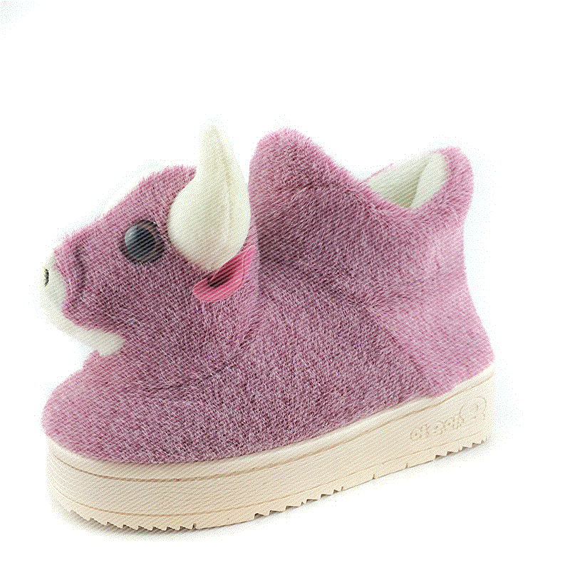 Boots - chaussures en ronde pour hiver - tendance des jeunes - semelle plastique - Ref 956064